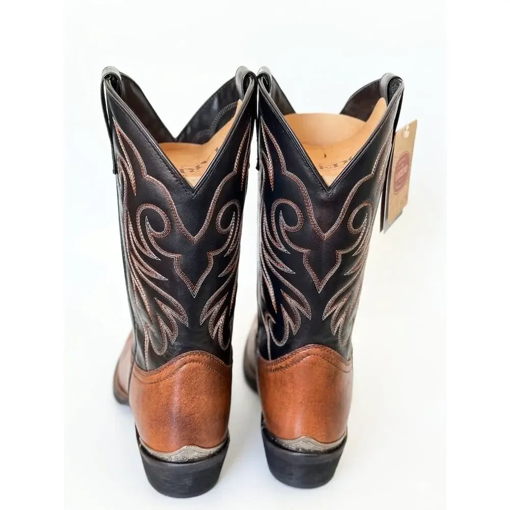 Laredo Mens Nashville Block Heel Cowboy Boots 12D